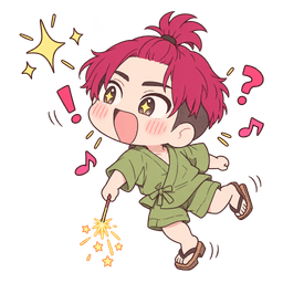 ハナビ（ENFP・男性）のキャラクター