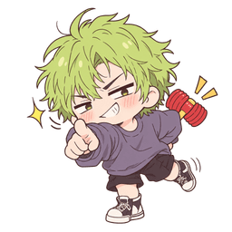 イタズラ（ENTP・男性）のキャラクター
