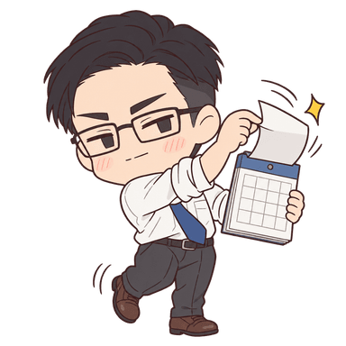 カレンダー（ISTJ・男性）のキャラクター